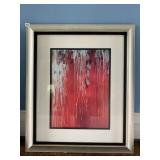 39" X 32" WATERCOLOR FRAMED PRINT BY MERCANA