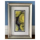 16" X 26" FRAMED PRINT BY ASHLEE "RUSH HOUR TAXI"