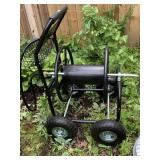 WHEELED GARDEN HOSE REEL (NO HOSE)