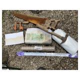 HAND SAW, HAMMER, HINGE, ETC.