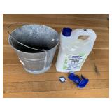 INSECT & PEST CONTROL NEW AND GALVANIZED BUCKET