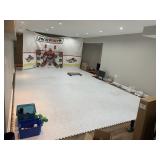 EASY PUCK RETRIEVAL BY HOCKEY SHOT SEVEN TARGET