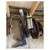 THREE TUBES LIQUID NAIL, 2DAP WHITE CAULKING,