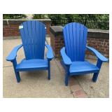 FINCH COMFY ADIRONDACK CHAIR PATRIOT BLUE COLOR