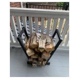 FIREPLACE LOG HOLDER