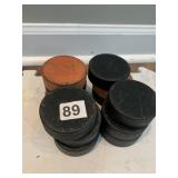 12 RUBBER HOCKEY PUCKS INCL. REBUNA PUCKS
