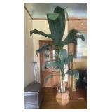 LARGE ARTIFICIAL PLANT IN PLANTER