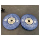 BLUE 45 LB. PLATES