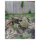 SMALL PILE OF SANDSTONE FLAG STONES-MUST TAKE ALL