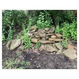 SMALL PILE OF SANDSTONE FLAG STONES-MUST TAKE ALL