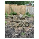 LARGE PILE OF SANDSTONE FLAG STONES-MUST TAKE ALL