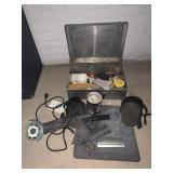 GRINDER, KNEE PADS, METAL BOX, TILE SPACERS