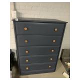 PAINTED DRESSER 31" W X 44" H X 17.5" D