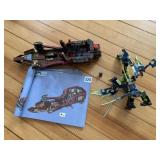 LEGO CREATOR BOOK WITH SHIP AND ROBOT