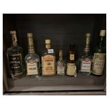 OPEN LIQUOR BOTTLES, NO SHIPPING