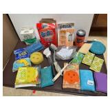 SCRUB PADS, BRILLO, CLEANING RAGS