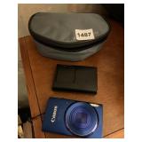 BLUE CANON CYBERCHAT PC 2054 DIGITAL CAMERA WITH