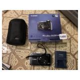 CANON CYBERSHOT PC 1587 WITH CASE, BATTERY,