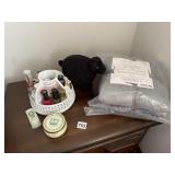 NEW PONCHO BLANKET, NAIL POLISH, ORGANIZER,