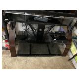 GLASS TELEVISION STAND