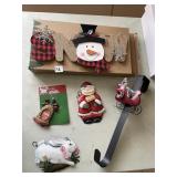 CHRISTMAS DOOR HANGER, WREATH HOOK, GARDEN