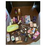 NEW LOTIONS, COSMETIC BAG ETC.