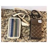 MONTANA WEST LEATHER CROSSBODY PURSE AND LUG