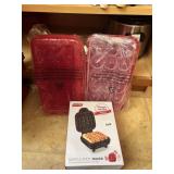 NEW EGG STORAGE, DASH MINI WAFFLE STICK MAKER