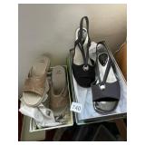 EARTH ORIGINS SANDALS AND LIFE STRIDE BLACK