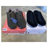 SHOES SZ. 7 - 2 NEW PAIRS ZIPPER TOP