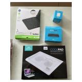 LAPTOP COOLING PAD, KEYBOARD CASE, AMAZON ECHO