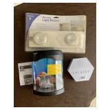 BLOOD PRESSURE MONITOR NEW, 2 WIRELESS LIGHTS NEW