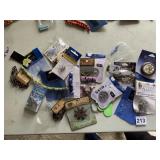 CHARMS, JEWELRY, MANY IN PACKAGES