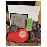 SILICONE BAKING SHEETS, LOAF PAN, COLLAPSIBLE