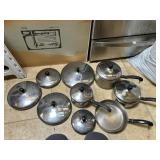 BAKING PANS AND FRY PANS INCL. FARBER WARE