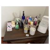 BODY SPRAY, LOTIONS, CANDLES, ELZABETH ARDEN EAU