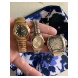 3 WATCHES INCL. JOHN WEITZ, CARRIAGE, ETC.