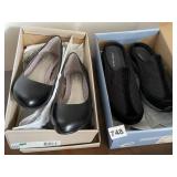 SZ 7.5 NIB EASY SPIRIT BLACK HEELS, SZ 7 NIB EASY