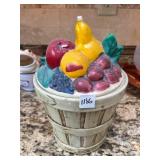 COOKIE JAR FRUIT TOP BY MCCOY