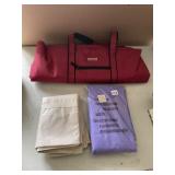 LARGE LOCK N LOCK INSULATED TOTE BAG, POP UP ZIP