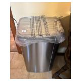 STAINLESS STEEL TRASH CAN, MOTION SENSOR LID