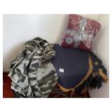 NEW BERKSHIRE WEARABLE BLANKET, SONOMA CAMO WRAP,