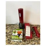 RECHARGEABLE WINE OPENER, WINE VACUUM, BOTTLE