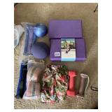 YOGA BRICK, HAND WEIGHTS ETC.
