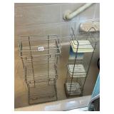 NEW SHOWER TOWER, TOWEL HOLDER, MOP AND BUCKET