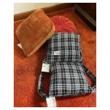 PILLOWS WITH VELCRO STRAPS, VIBRATING PILLOW,