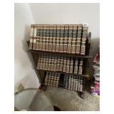 3 SHELF SOLID WOOD SLANTED BOOKSHELF, 32HX21W