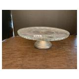 PEDESTAL CAKE PLATE