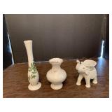 ELEPHANT, BUD VASES