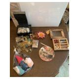 LIGHTS INCENT CONES, PICTURE FRAME, GNOMES